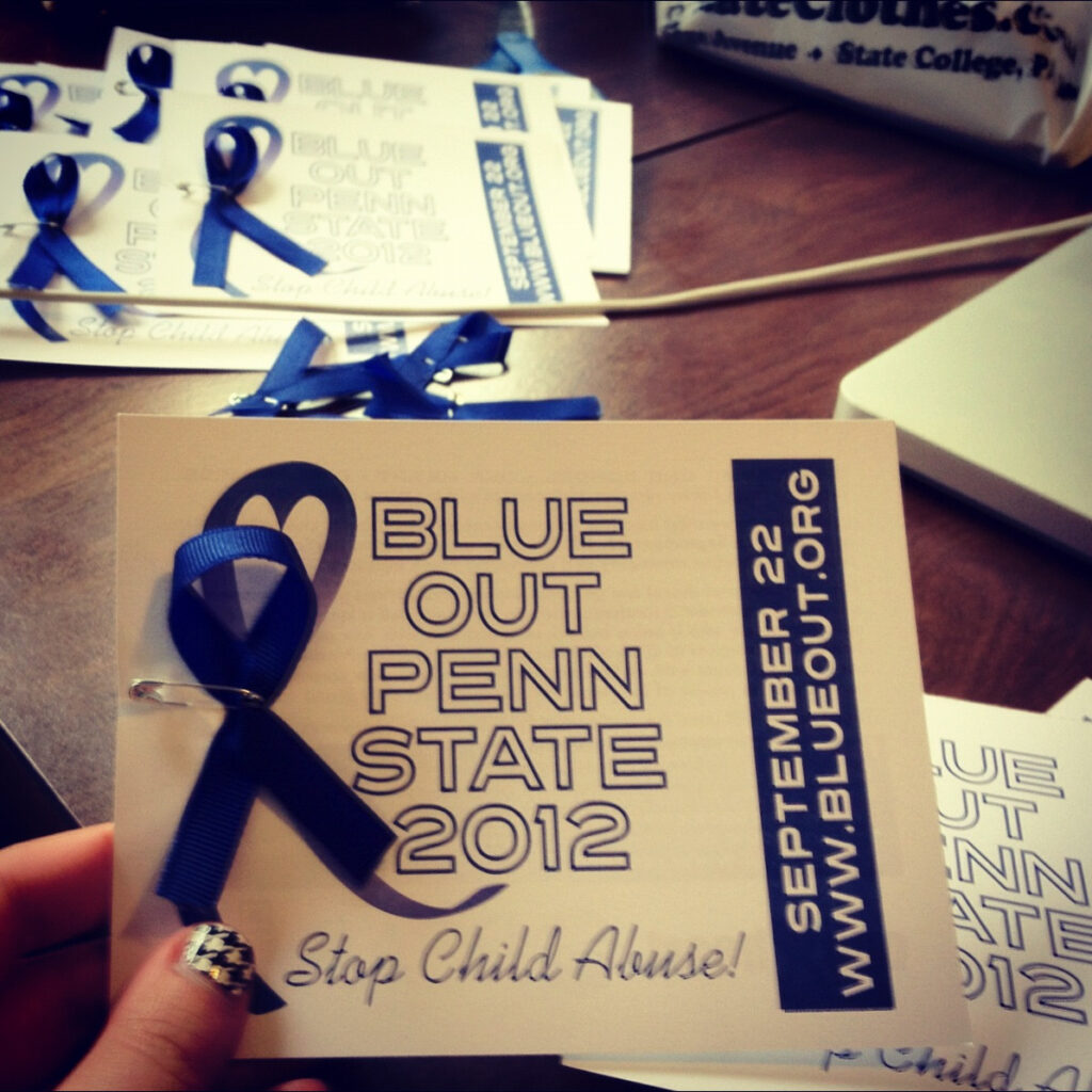 Blue Out Flyer